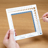 Swatch Ruler and Needle Gauge