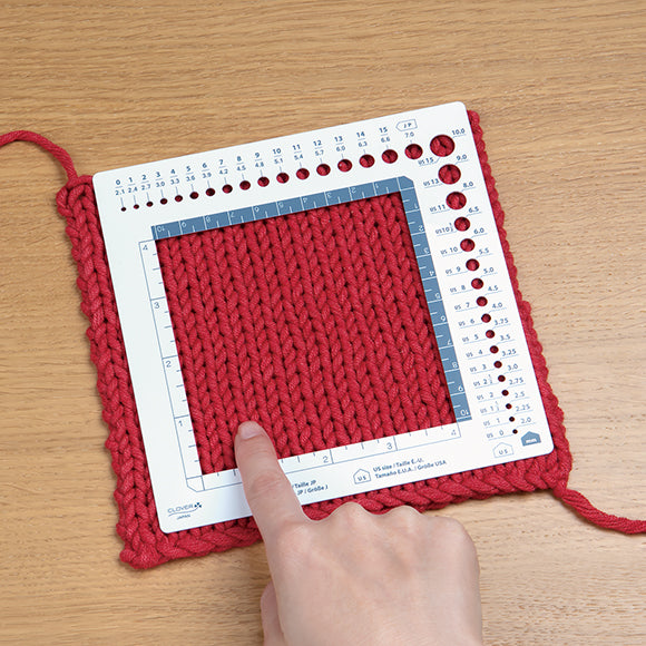 Swatch Ruler and Needle Gauge