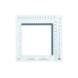 Swatch Ruler and Needle Gauge