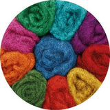 Mottled Mixed [New Zealand Merino / Stone Sheep Carded Batt]