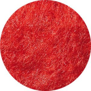 Red [Merino / Mulberry Silk Prefelt]