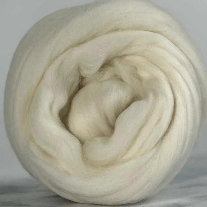 Natural White [Merino - 15.5 Microns - Combed Top]