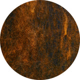 Black - Bright Orange Mottled [Merino - Batt]