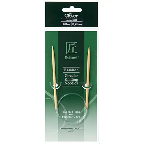 Bamboo Circular Knitting Needles 40cm