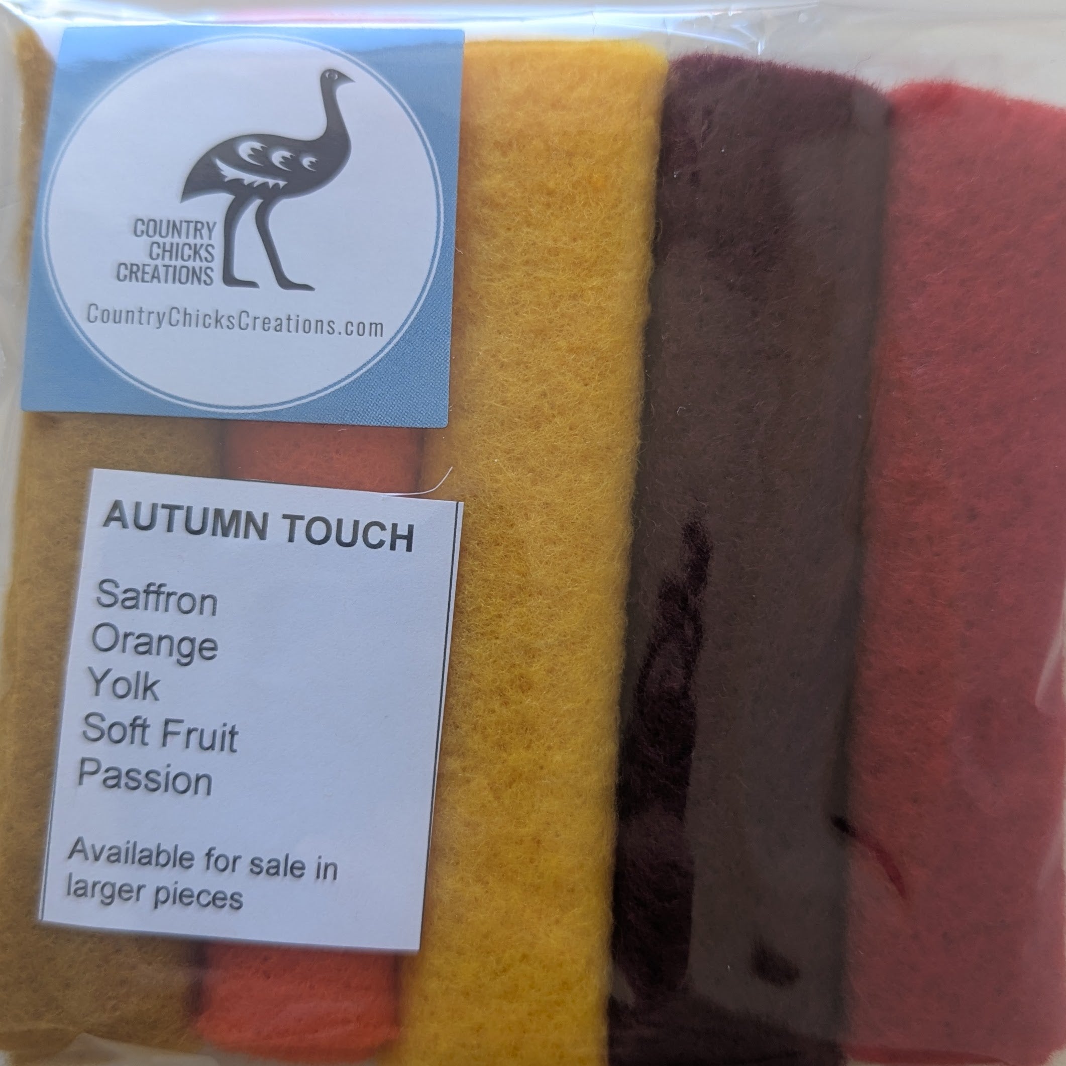Designer Pack - 1. Autumn Touch [Prefelt - 19 Micron]