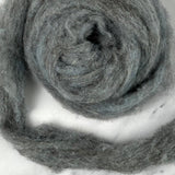 Scottish Loch Blue [Kent Romney / Jacob - Carded Sliver]