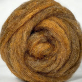 Marmalade Orange Grey [Kent Romney / Jacob - Carded Sliver]