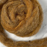 Marmalade Orange Grey [Kent Romney / Jacob - Carded Sliver]