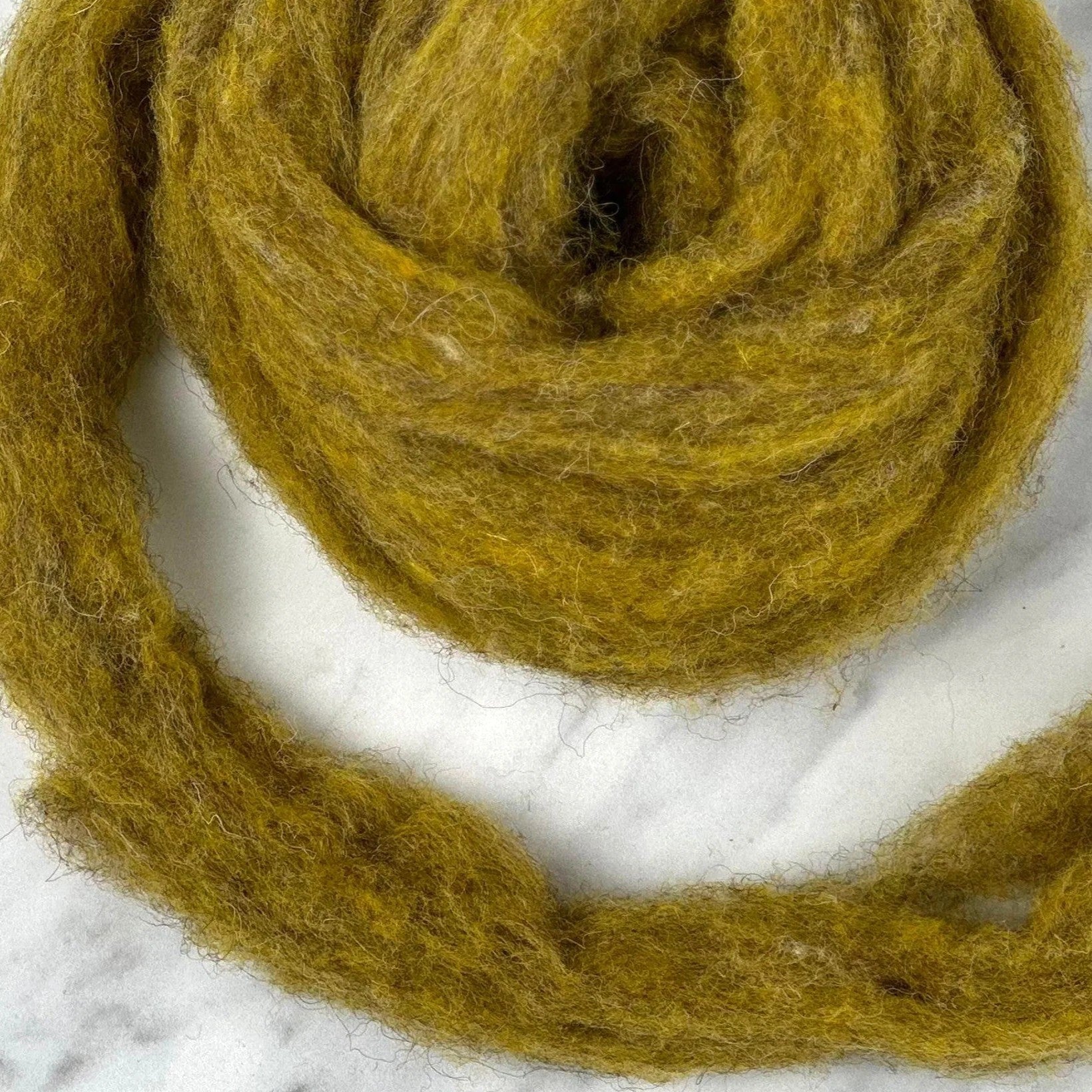 Wheat Yellow [Kent Romney / Jacob - Carded Sliver]