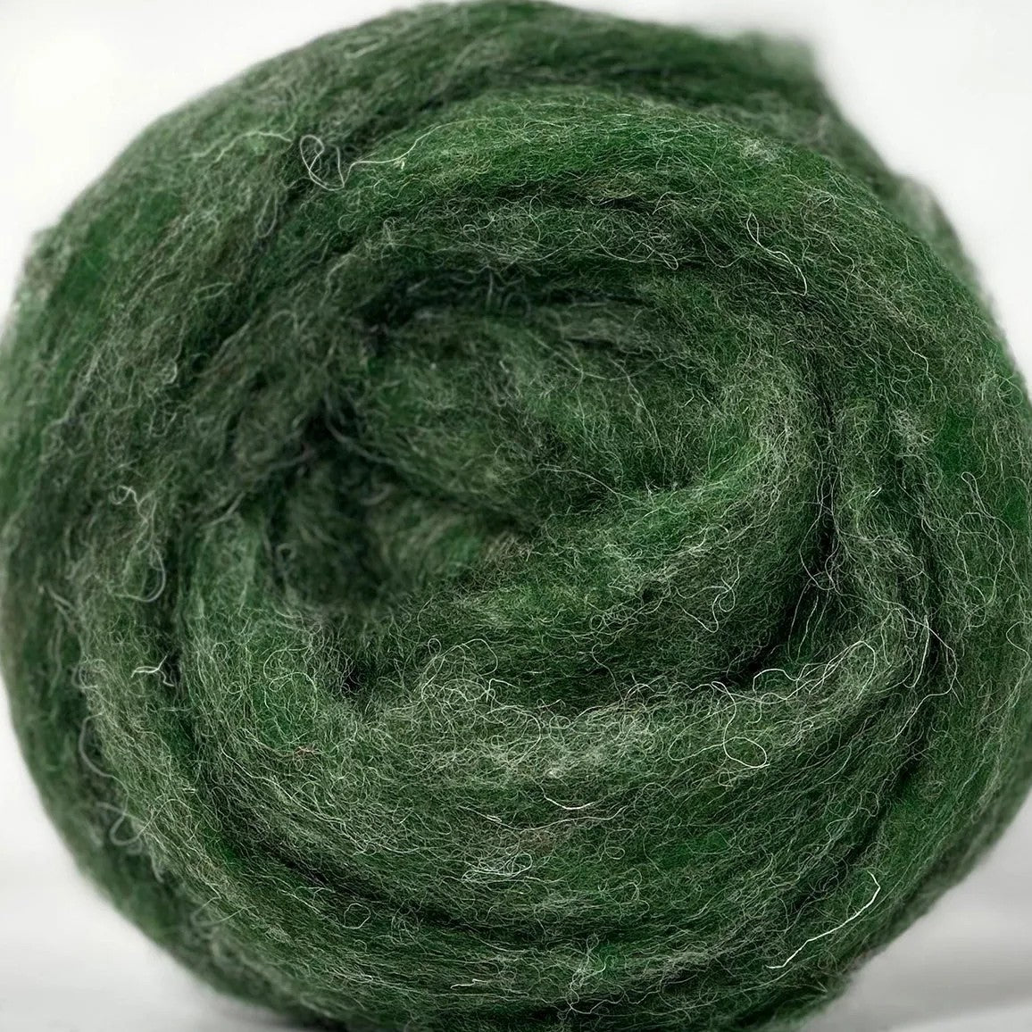 Highland Fern [Kent Romney / Jacob - Carded Sliver]