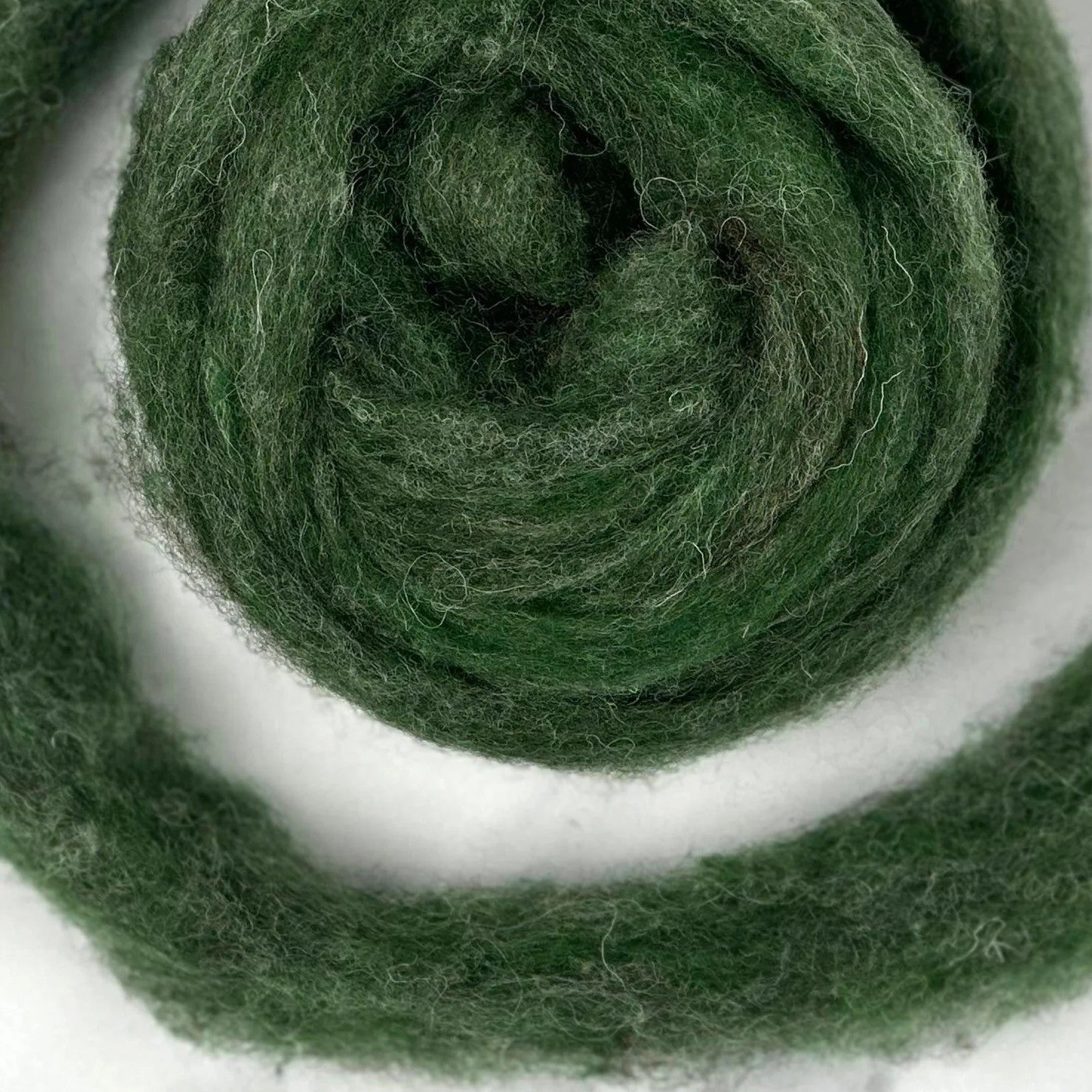 Highland Fern [Kent Romney / Jacob - Carded Sliver]