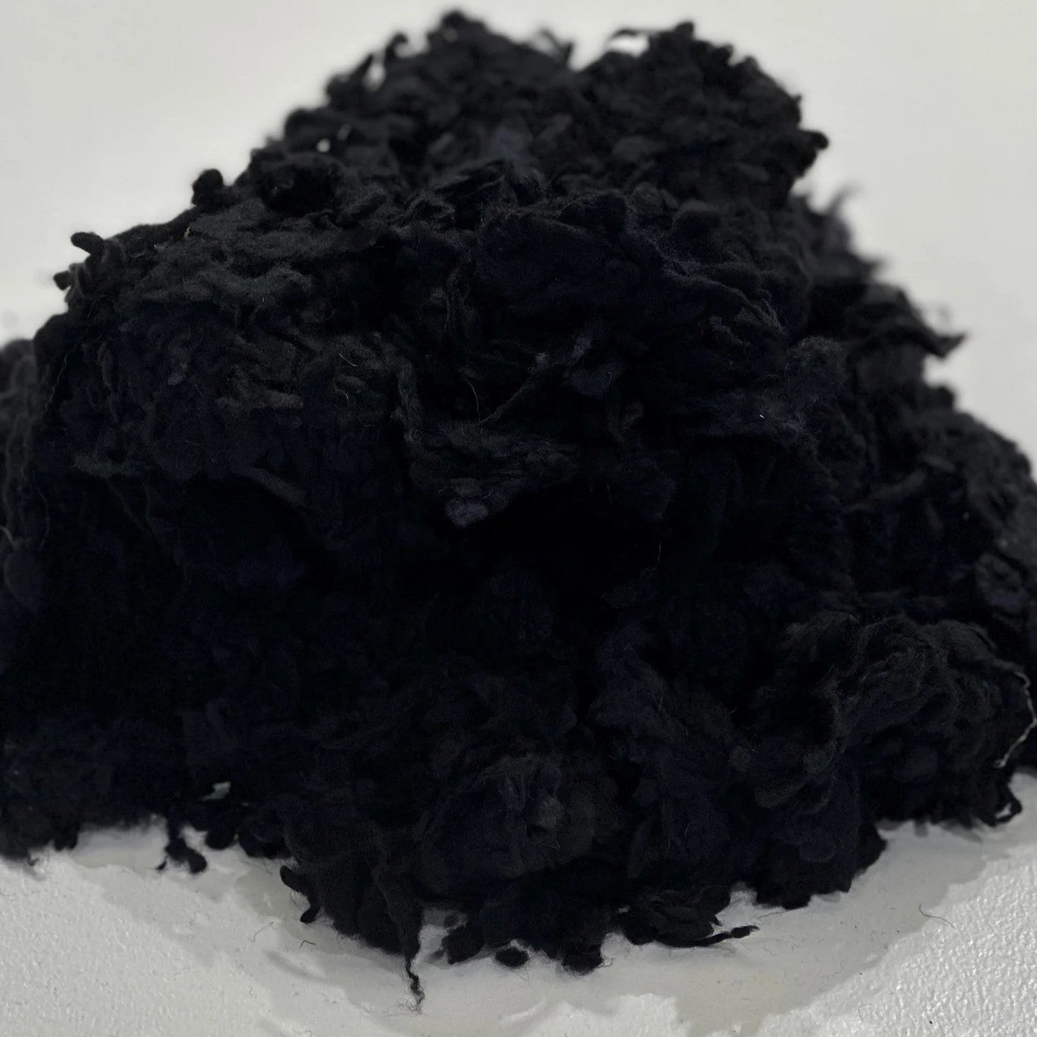 Wool Ball Filling Black Merino