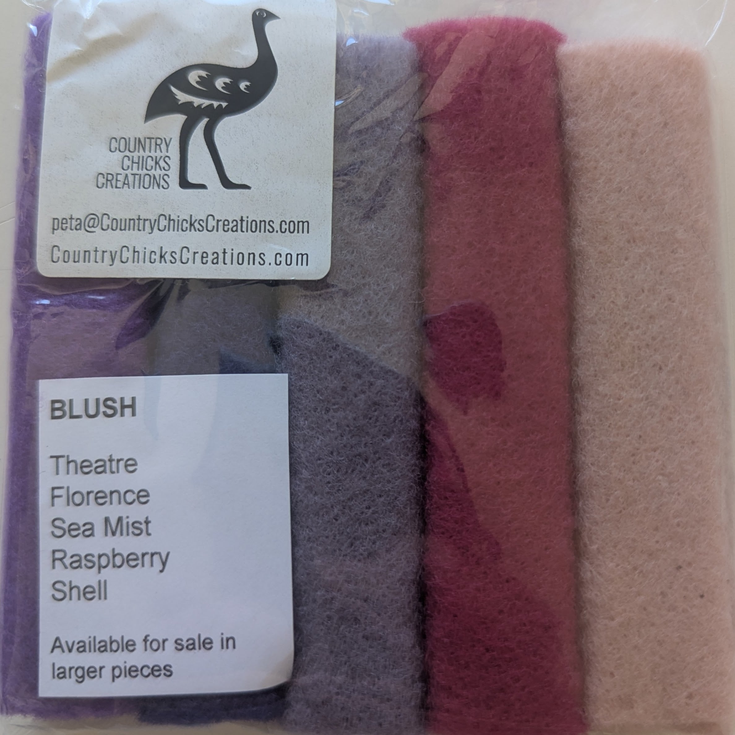 Designer Pack - 3. Blush [Prefelt - 19 Micron]