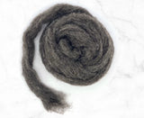 Natural Black [Shetland - 29-31 Microns - Carded Sliver]