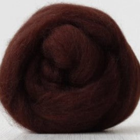 Chocolate [Corriedale - 27 Microns - Combed Top - Sliver]