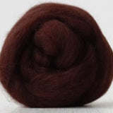 Chocolate [Corriedale - 27 Microns - Combed Top - Sliver]
