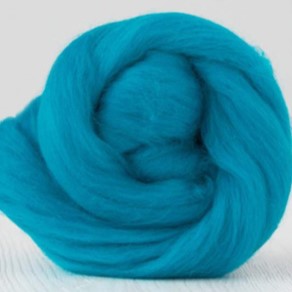 Cobalt [Corriedale - 27 Microns - Combed Top - Sliver]