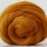 Saffron [Corriedale - 27 Microns - Combed Top - Sliver]