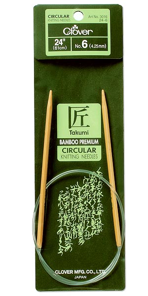 Bamboo Circular Knitting Needles 60cm