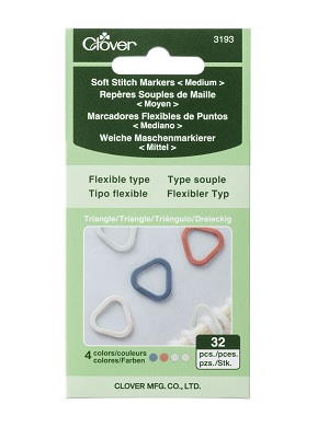Soft Stitch Markers Triangle