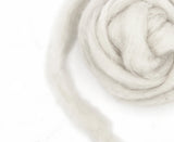 Chalk [Corriedale - 25-30 Microns - Carded Sliver]