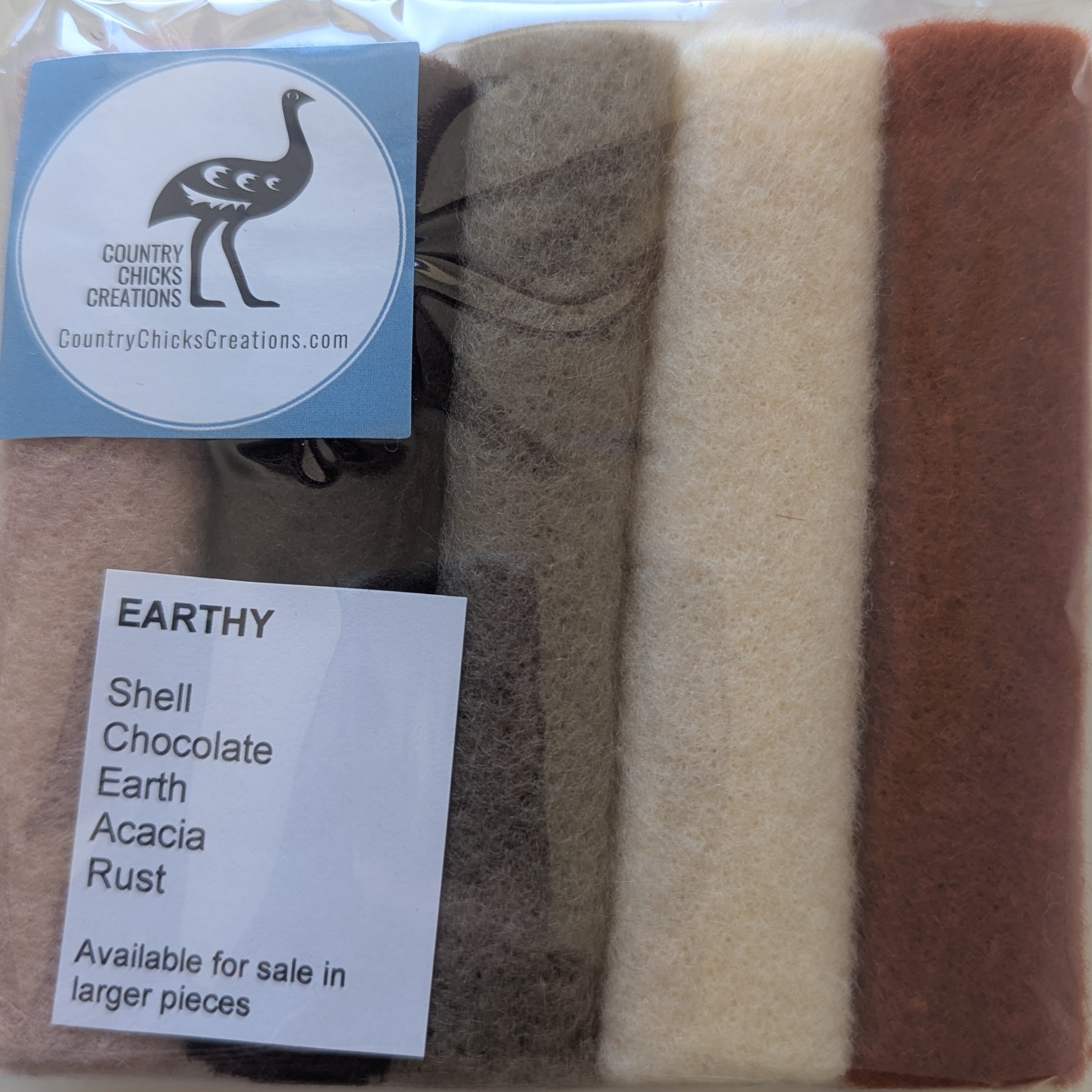 Designer Pack - 4. Earthy [Prefelt - 19 Micron]