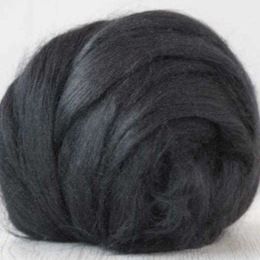 Graphite [Tussah Silk - Combed Sliver]