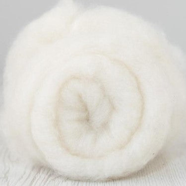 Natural White [Merino - 19 Microns - Batt]