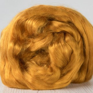 Saffron [Mulberry Silk - A1 Grade - Combed Sliver]