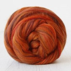 Monarch Butterfly [Merino/Tussah Silk - 19 Microns - Combed Top]