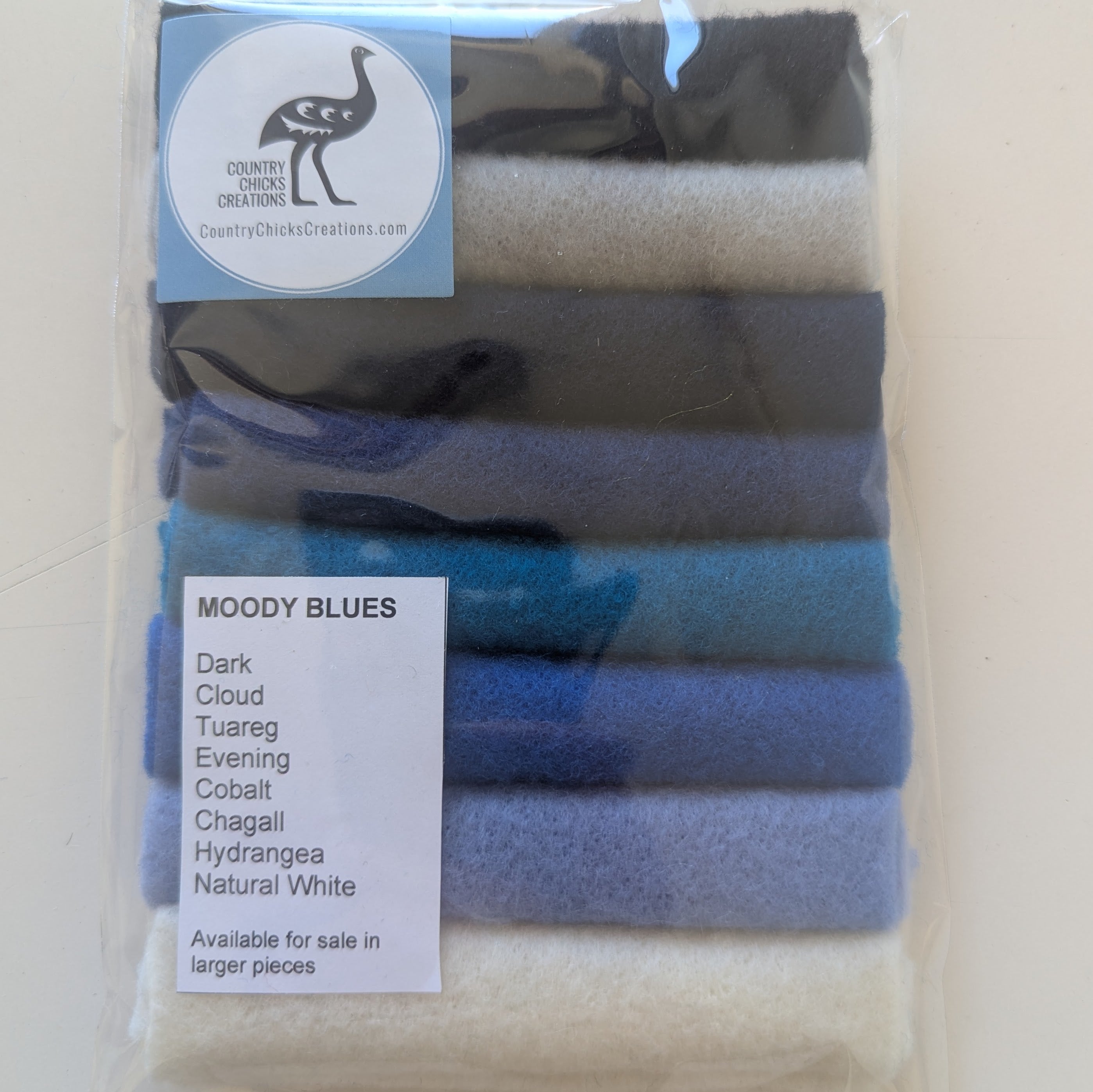 Designer Pack - 10. Moody Blues [Prefelt - 19 Micron]