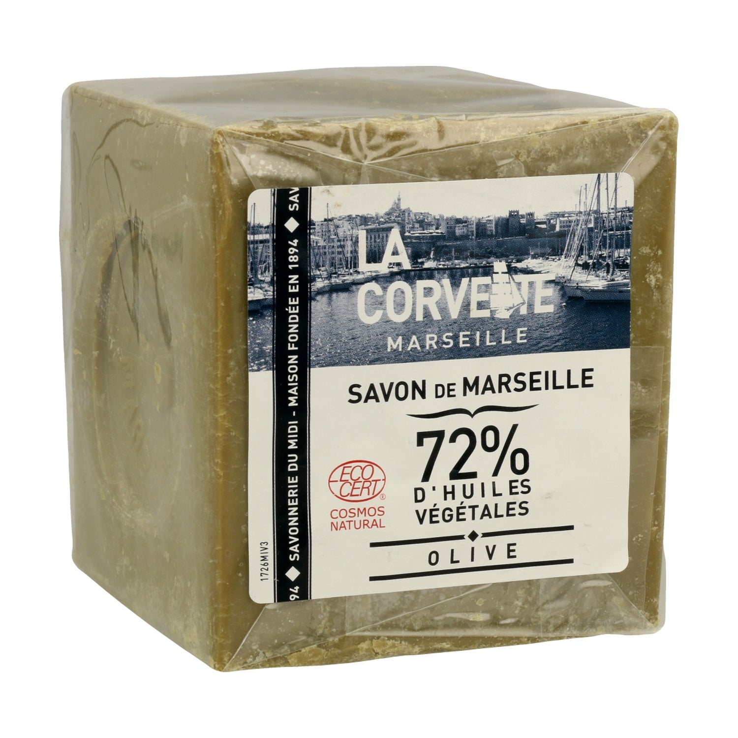 Marseille Olive Soap Cube 300 gram