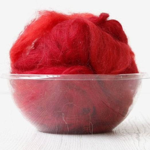 Red [Unknown Wool Blend - Mill Ends]