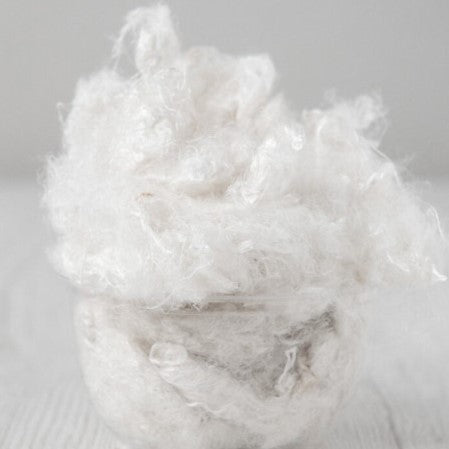 Sari Silk Waste - Natural Colour