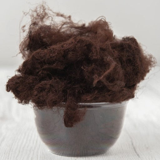 Sari Silk Waste - Chocolate