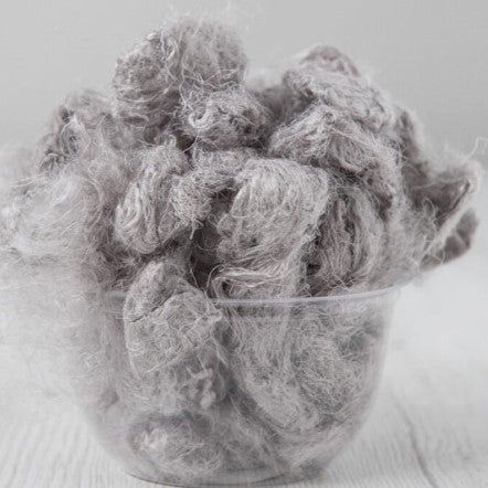 Sari Silk Waste - Cloud