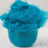 Sari Silk Waste - Cobalt