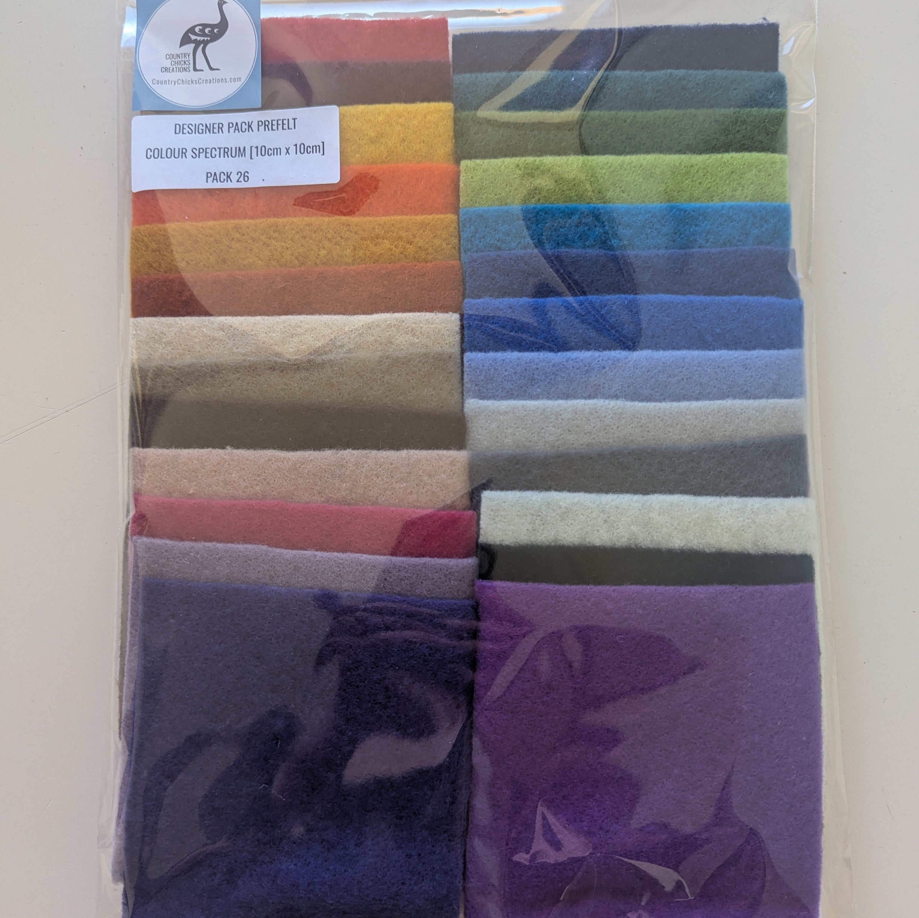 Designer Pack - Sampler Pack Colour Spectrum [Prefelt - 19 Micron]