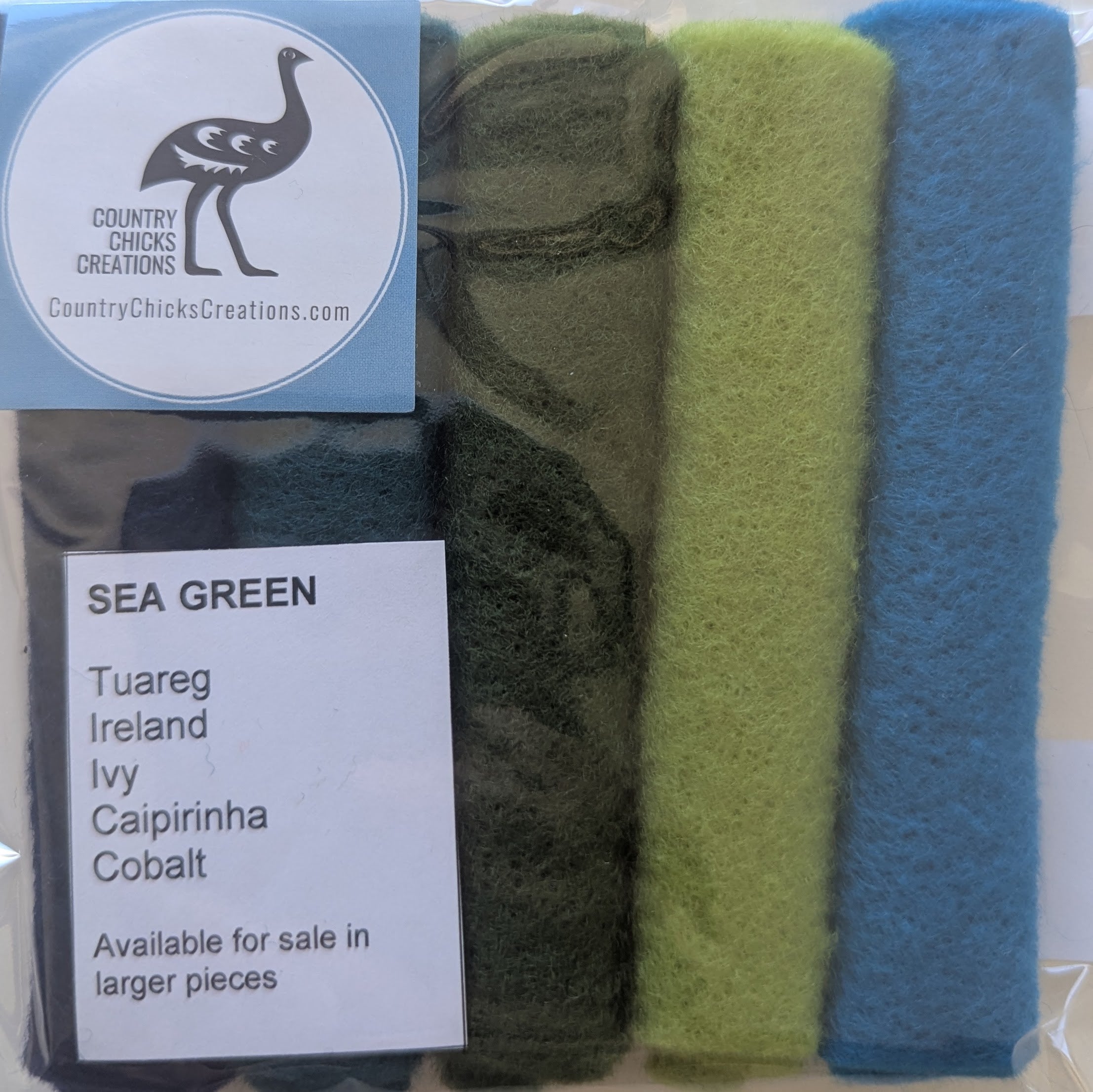Designer Pack - 5. Sea Green [Prefelt - 19 Micron]