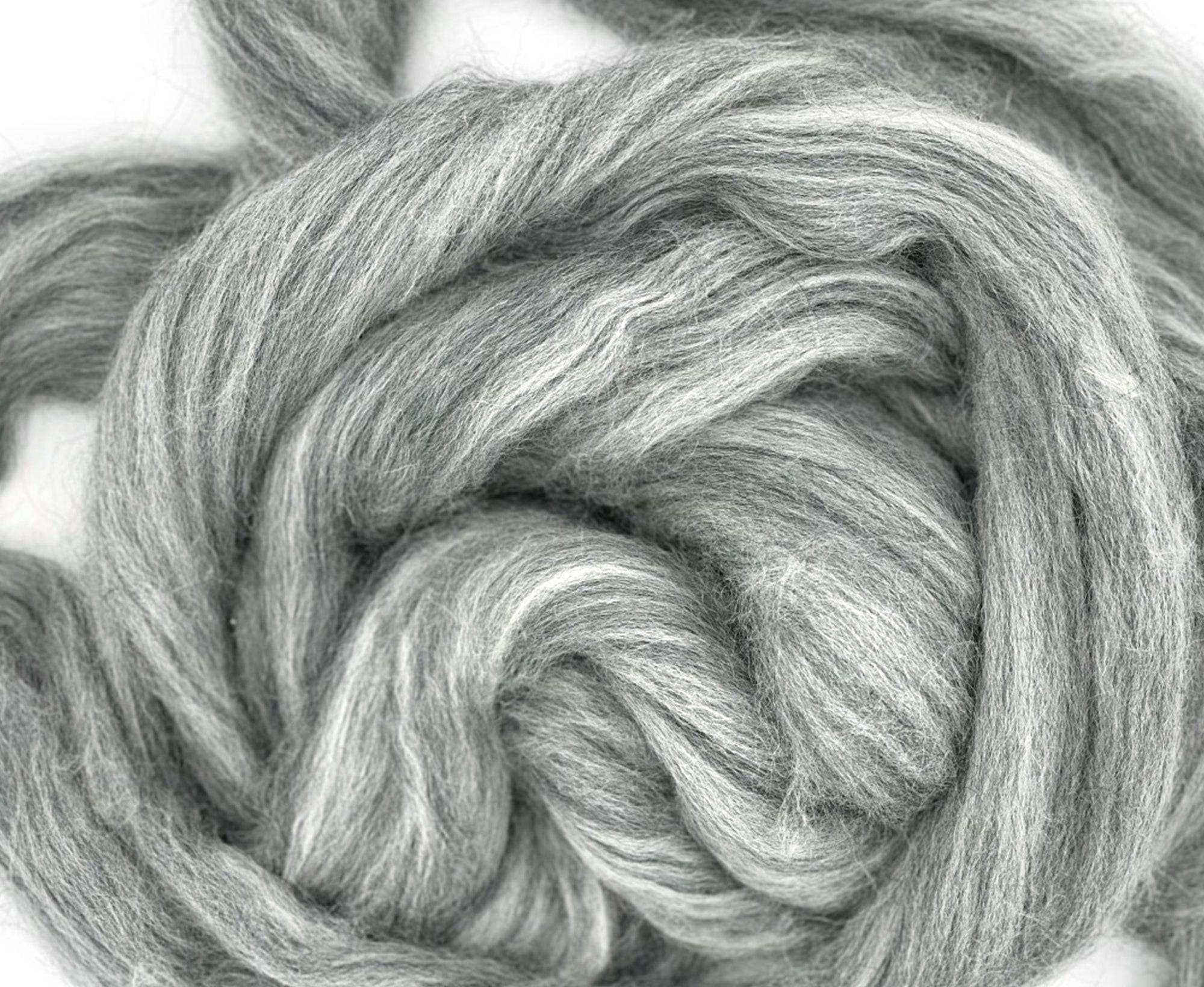 Grey Blue [Blue Faced Leicester - Combed Top]