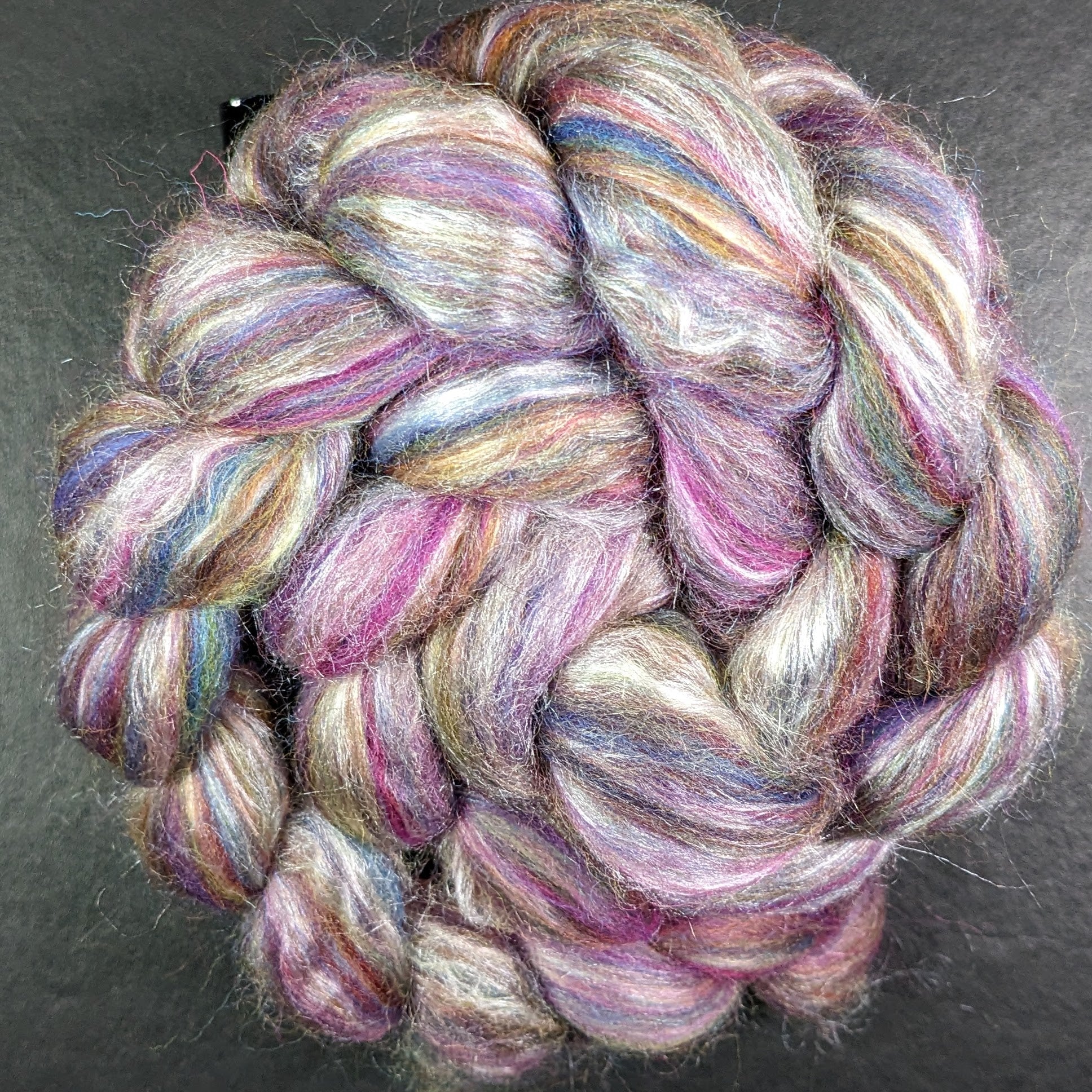 Kaleidoscope [Merino/Tussah Silk/Unknown Wool Blend - 23 Microns - Combed Top]