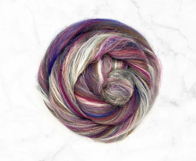 Kaleidoscope [Merino/Tussah Silk/Unknown Wool Blend - 23 Microns - Combed Top]