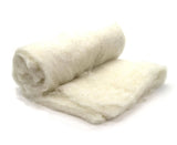 Natural White [Merino/A Grade Mulberry Silk - Carded Batt]