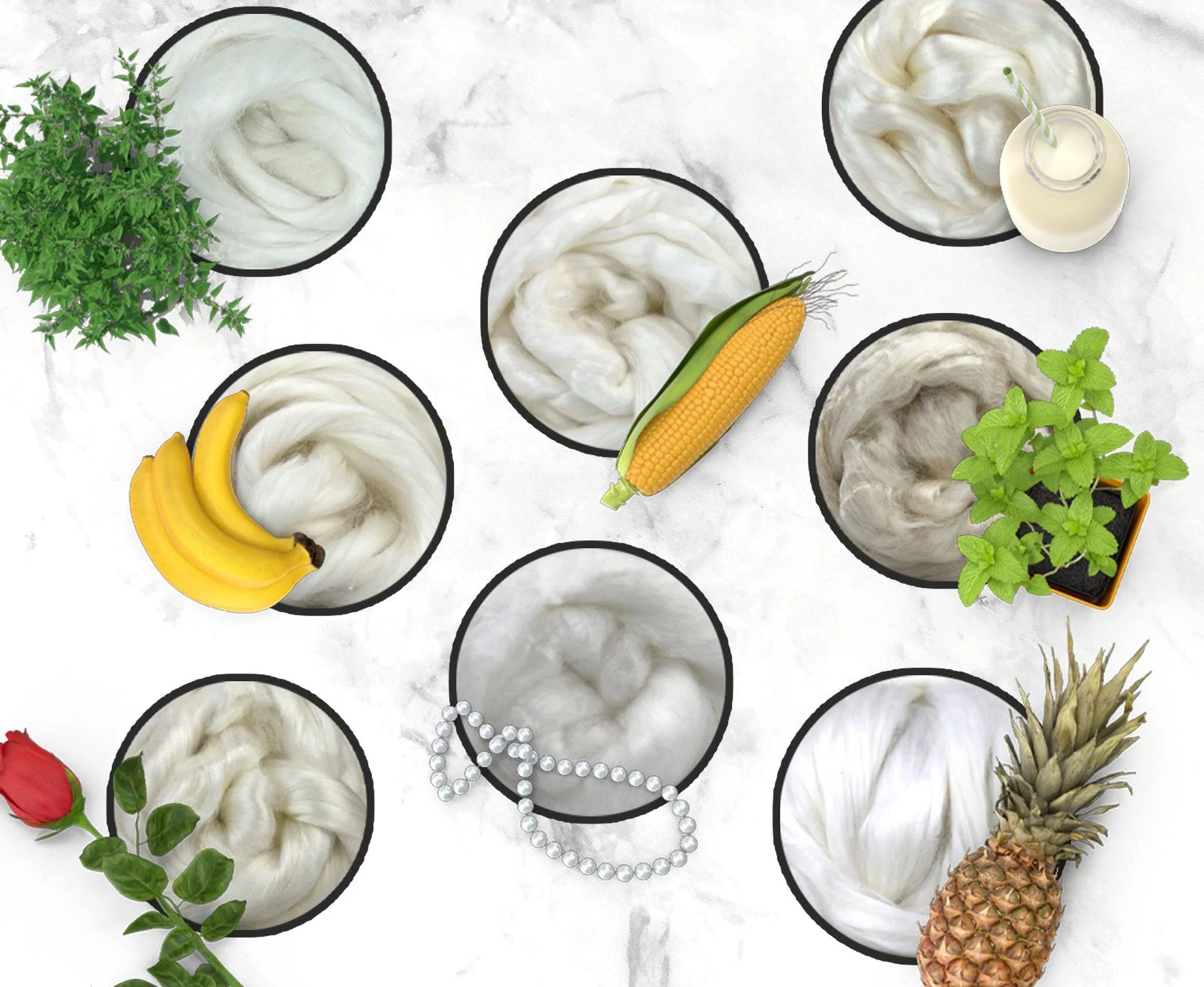 Designer Pack - Curious Collection  [Banana/Himalayan Nettle/Ingeo Corn/Milk/Mint/Pearl/Pineapple/Rose]